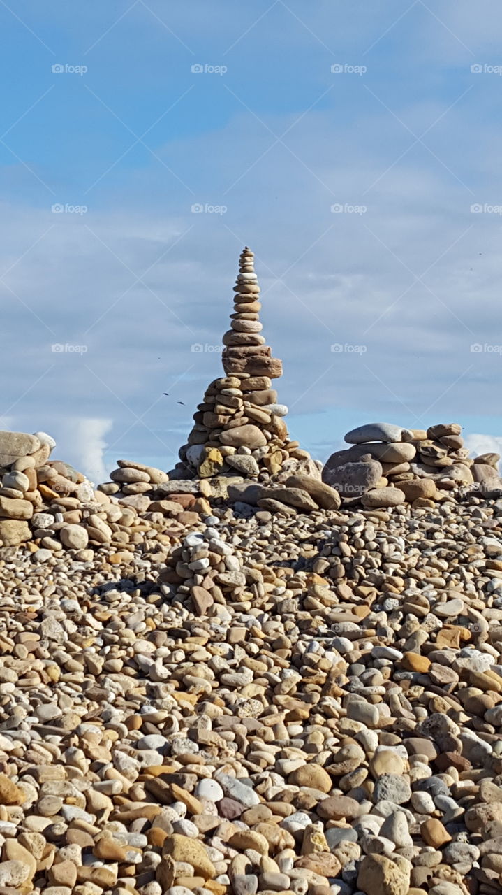 pebbles in Tower