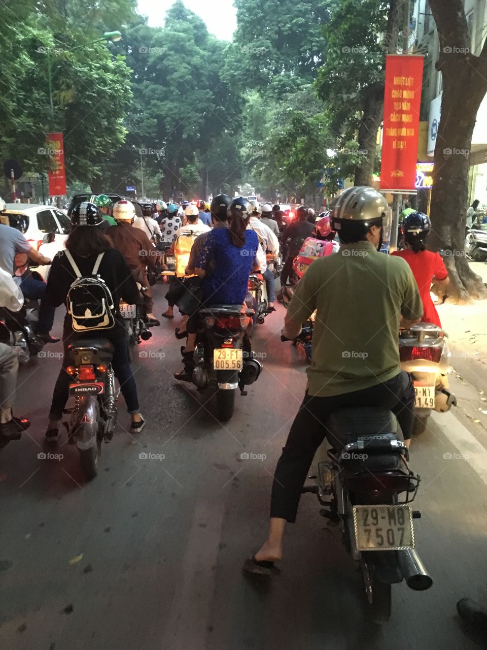 Vietnam rush hour 