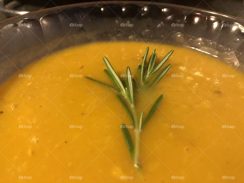 Butternut squash soup