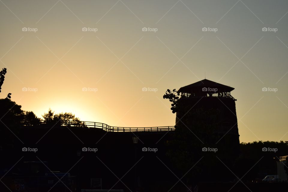 sunset Wieliczka