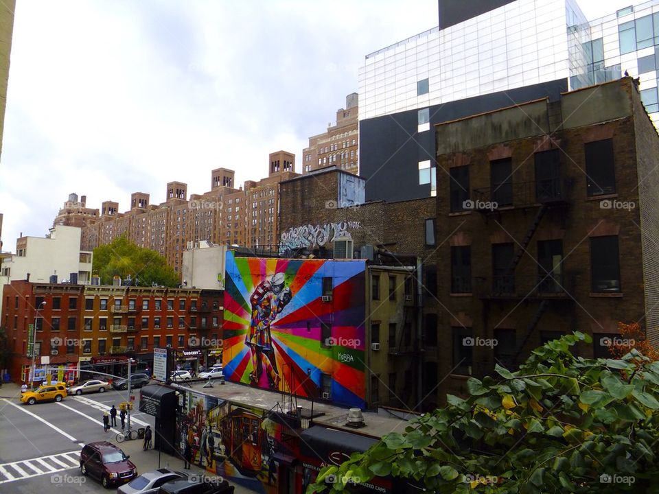 NEW YORK CITY HIGH LINE PARK THE ARTS OF NYC