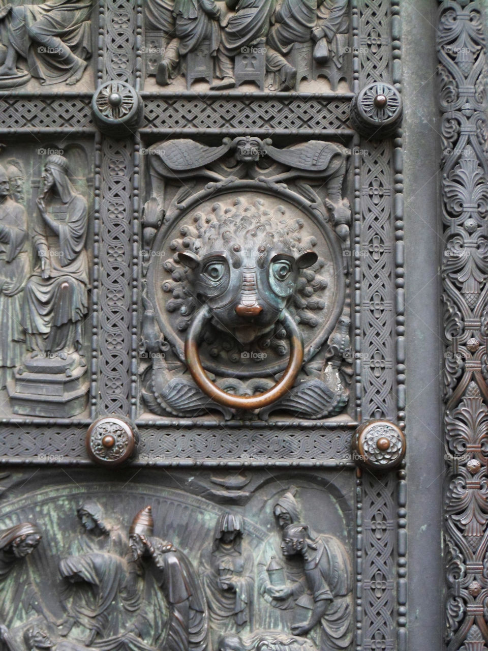 Door handle on Breme in Germany