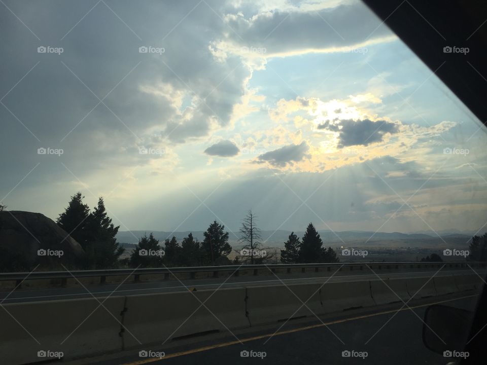 Storm, Landscape, Weather, Light, Sunset