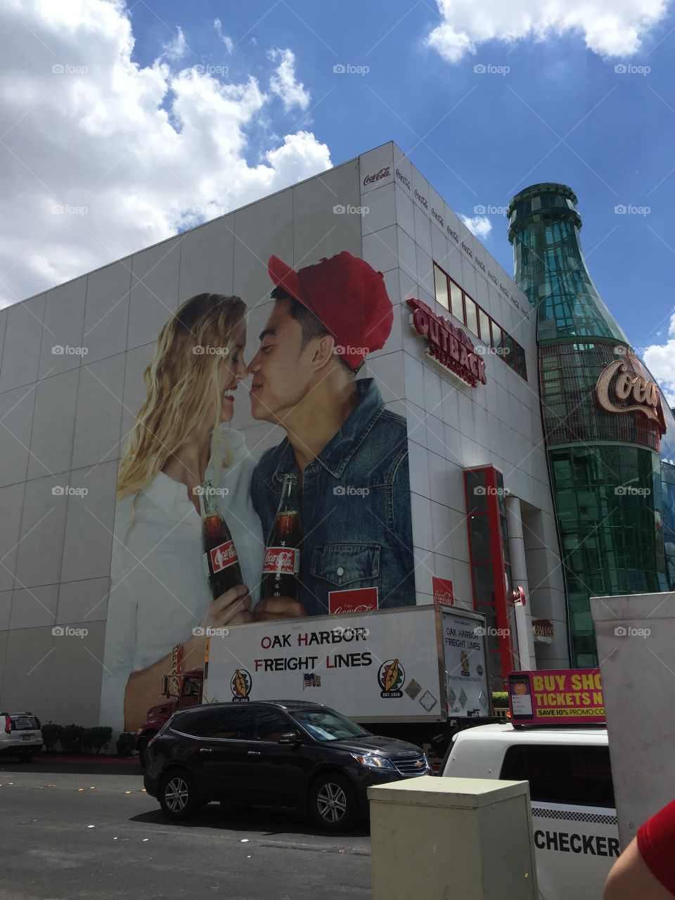 Coca-Cola factory. I took this photo because I like the structure n decorations of the building