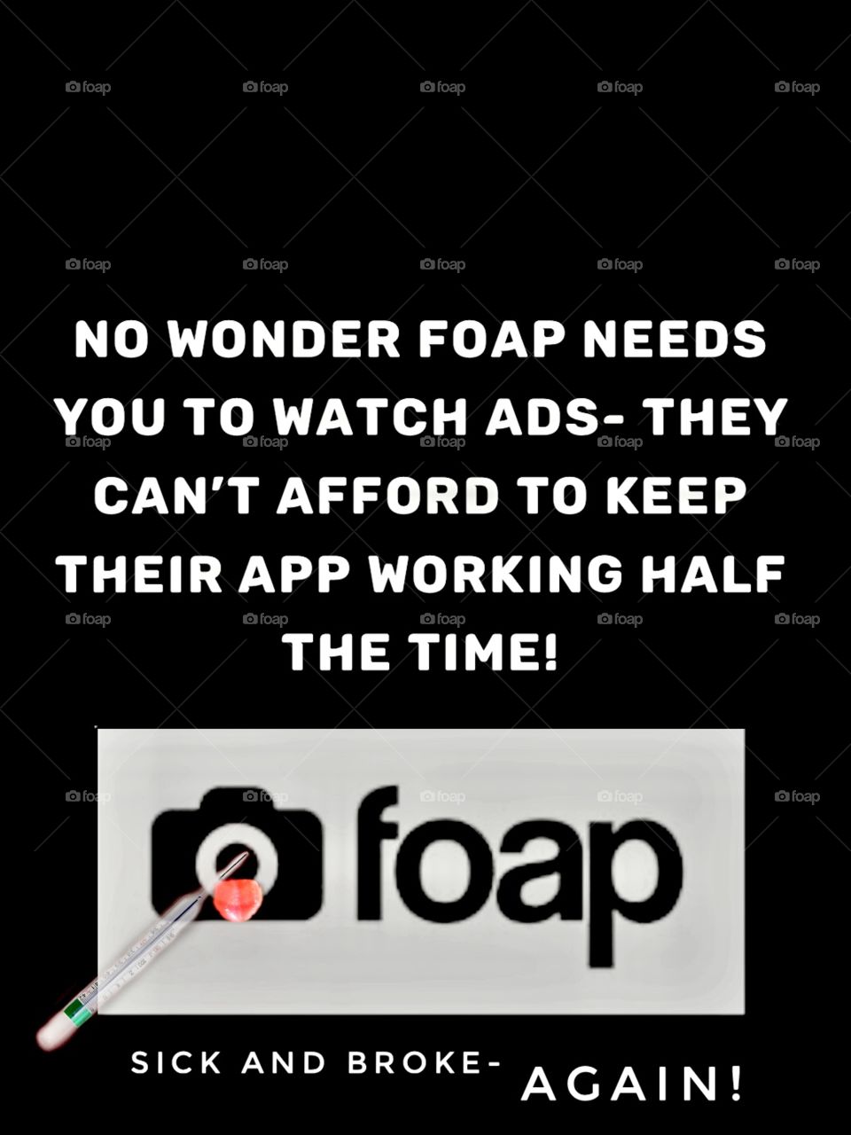 Poor foap!