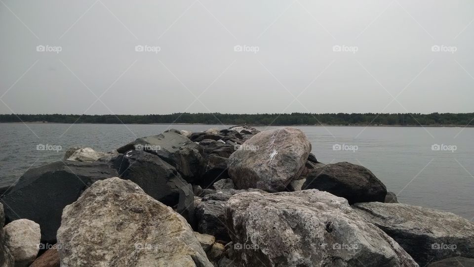 Rocks on the Water