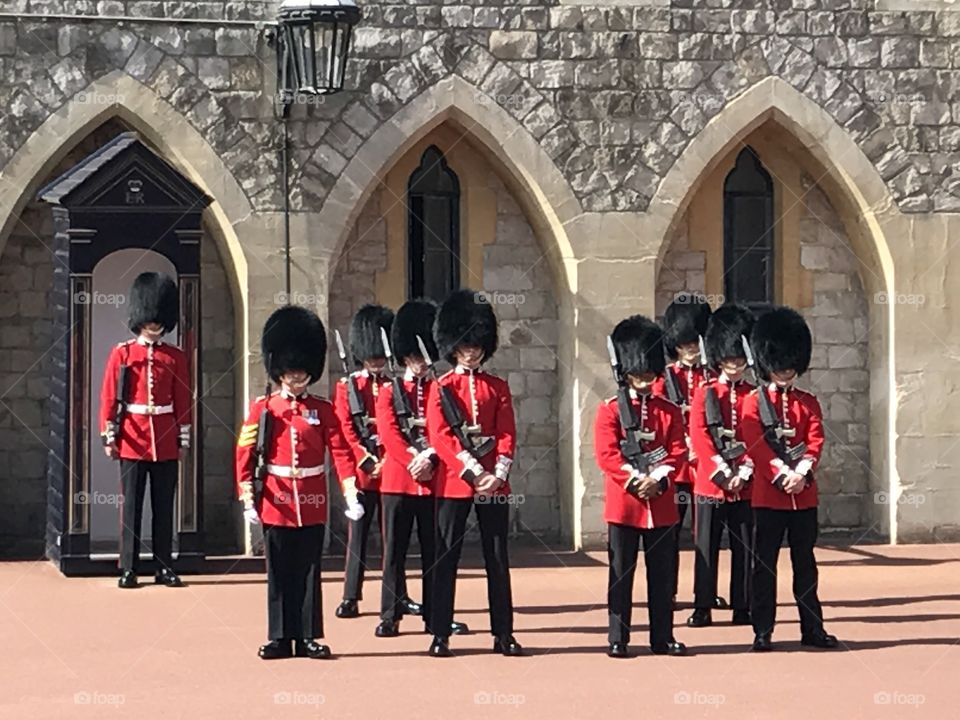 Guards at Windsor Castle