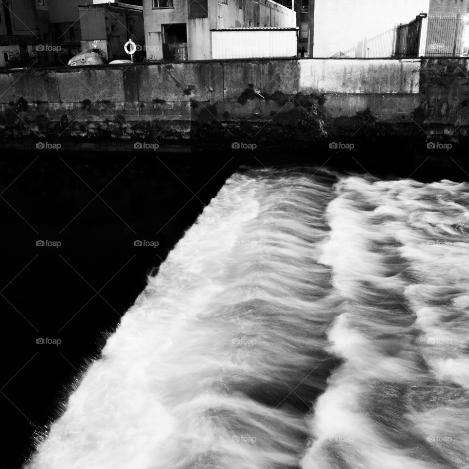 Water, Monochrome, No Person, River, Winter