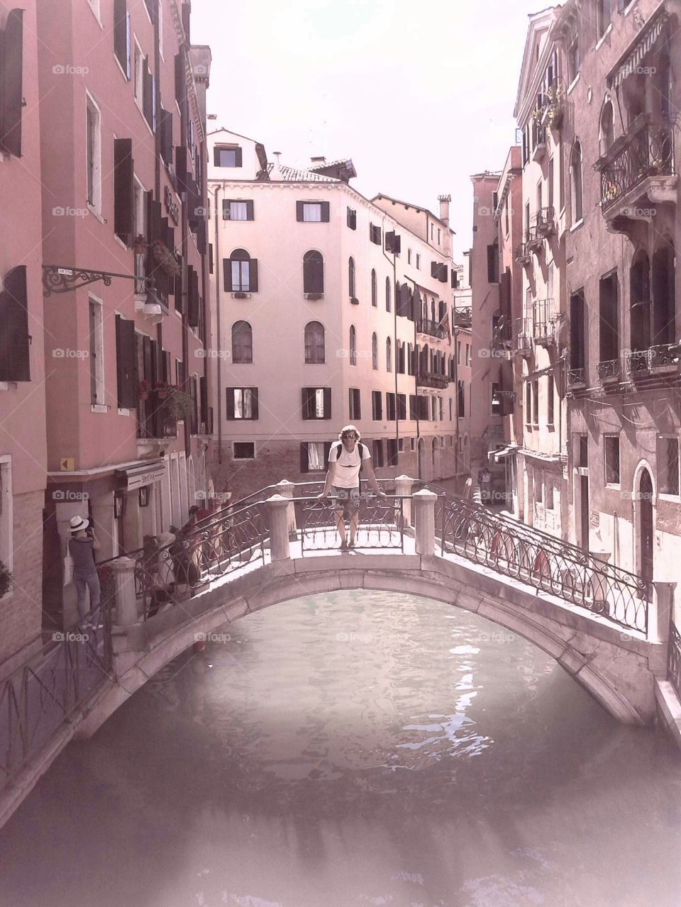 Venice pink canals
