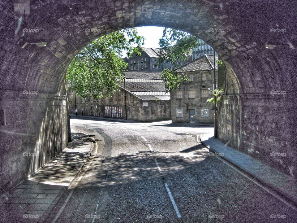 Shadows in Tunnel