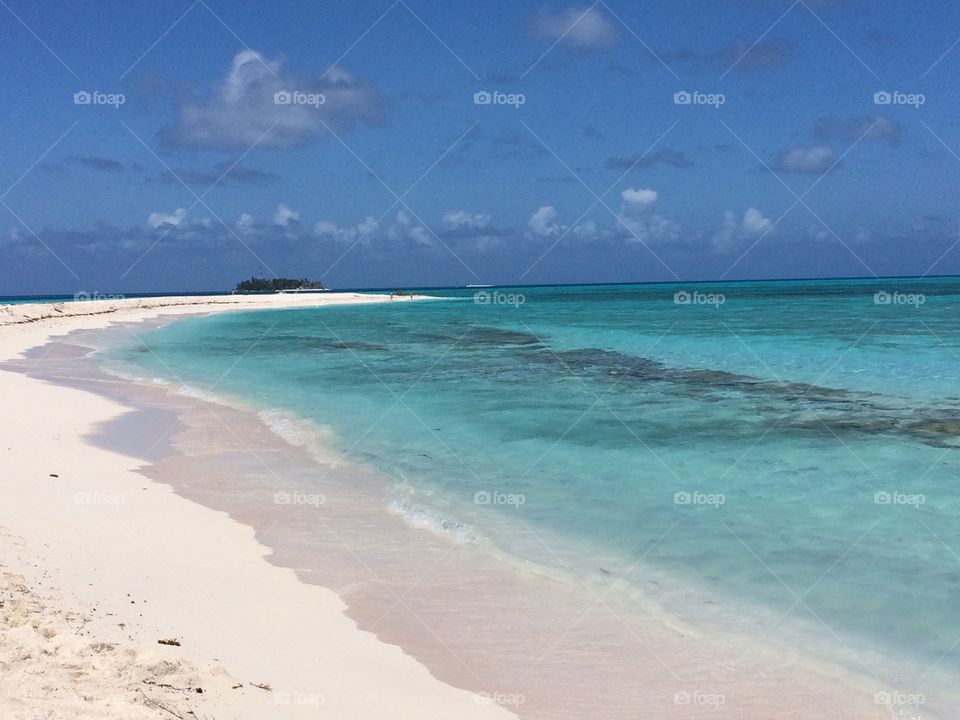 Cayo Bolívar Beach. Cayo Bolívar Beach - San Andres - Colombia 