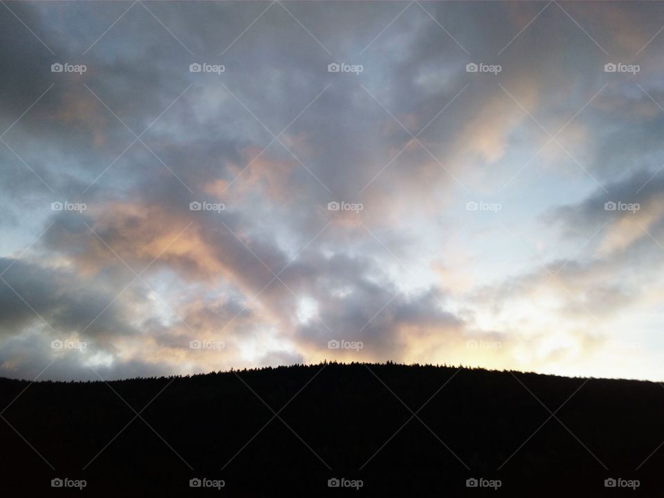 Sonne in Schwarzwald