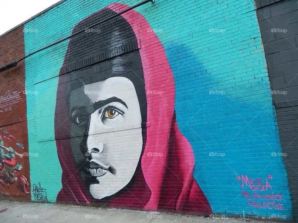 Malala mural 