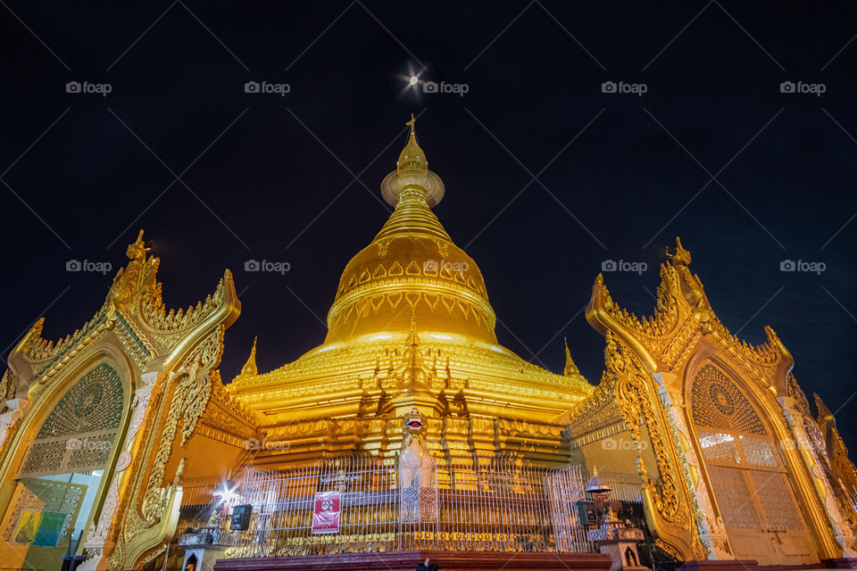 Beautiful pagoda in Myamar