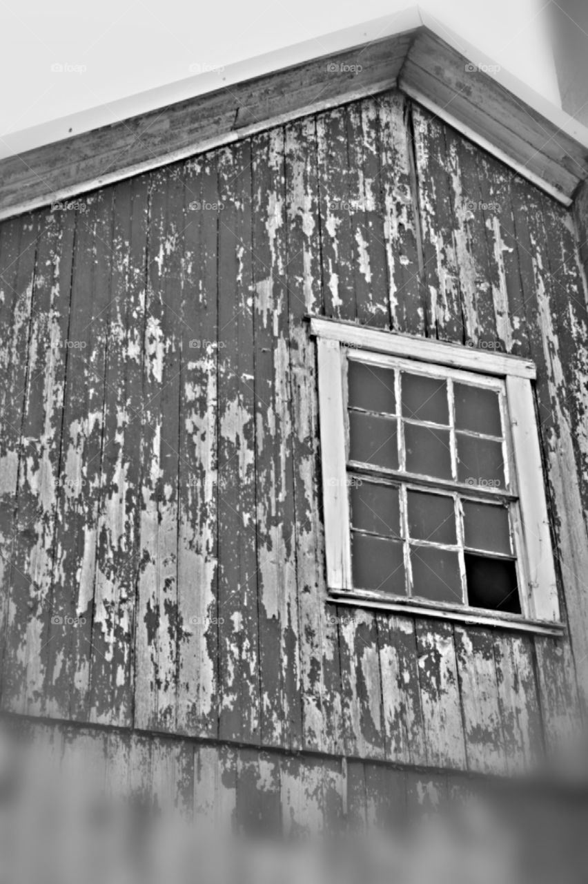 window on the barn. my barn