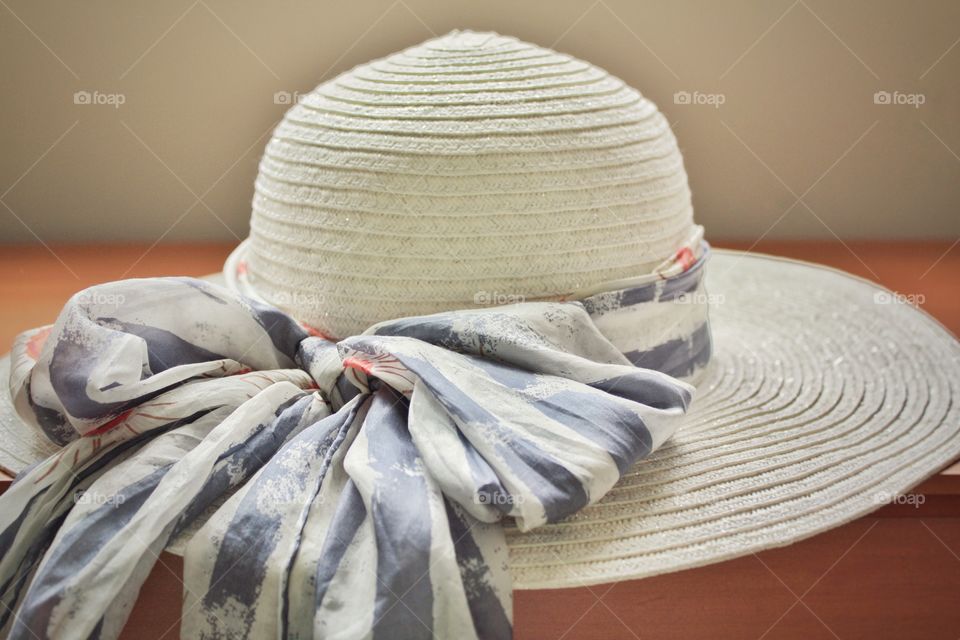 Close-up of sunhat