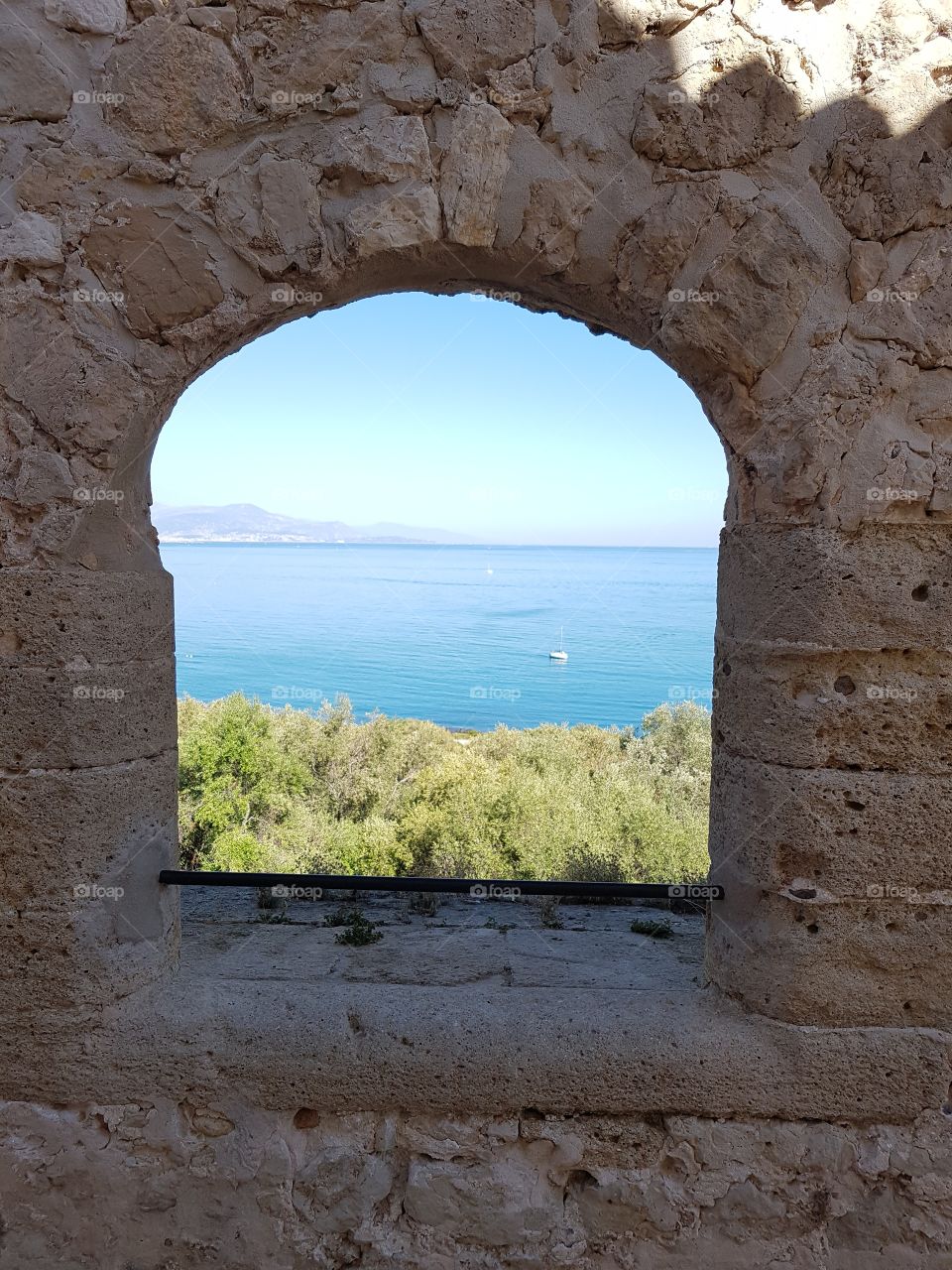Fort carré at Antibes - Côte d'Azur France