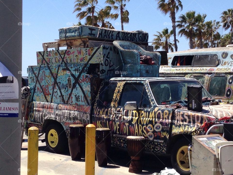Hippie truck