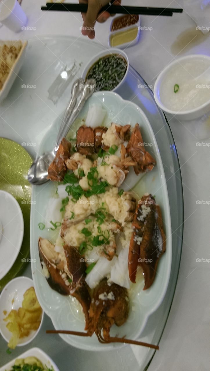 Garlic Lobster