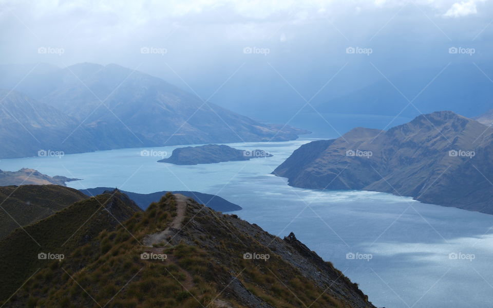 top of the Roy's peak track