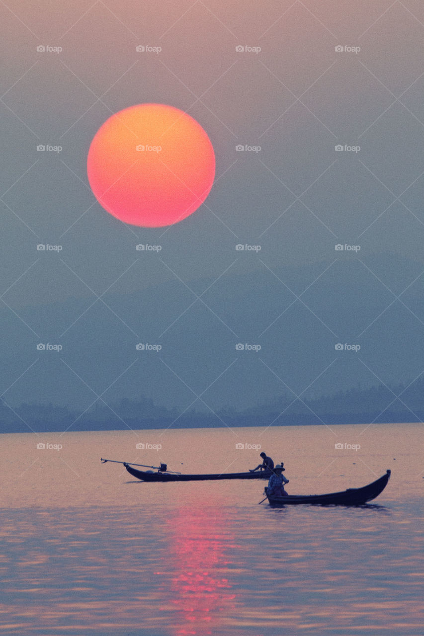 Twilight before Sunset (Kachin State, Myanmar)