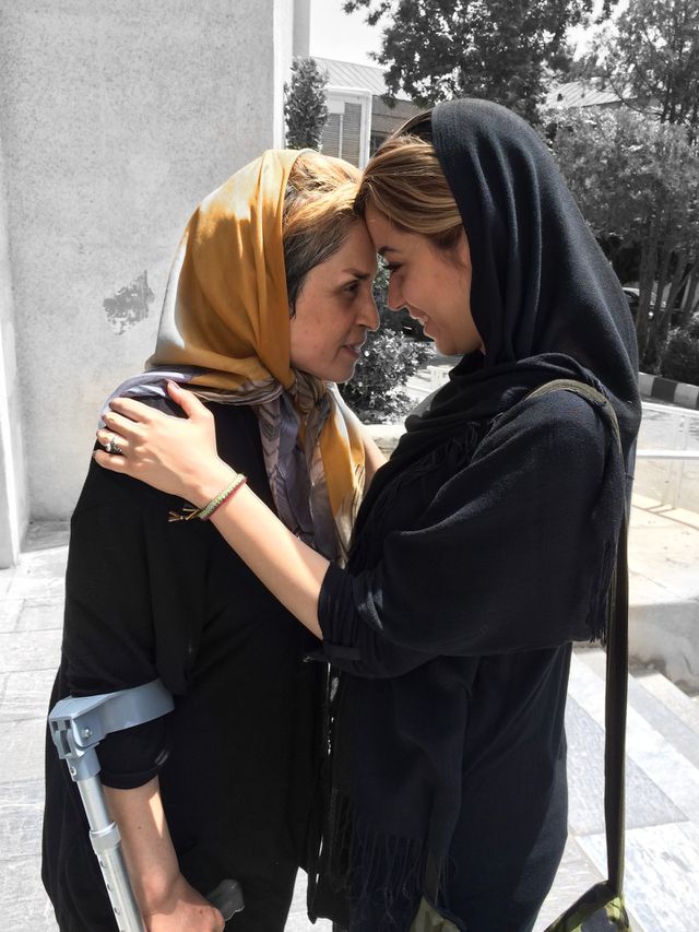 Power of love. Taken by iphone 5s in the center of rehabiliation of Tehran