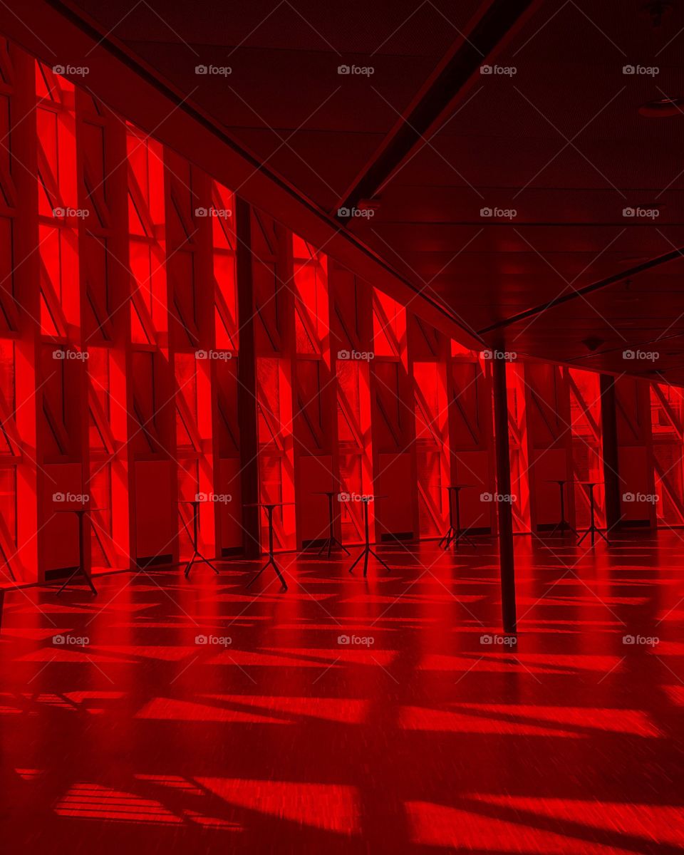 Illustration of empty stage