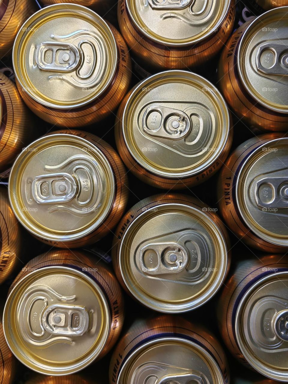 Beer cans