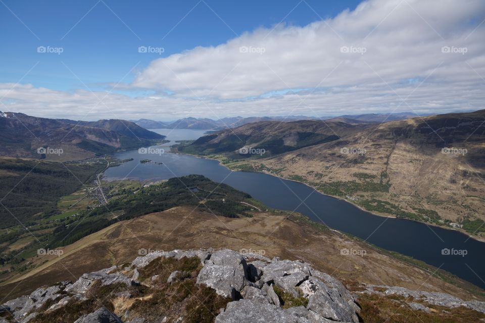 Top of the world glencoe Scotland 