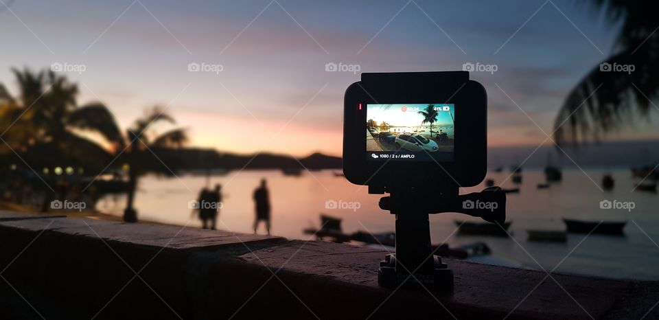 GoPro Brasil e por do sol Brasil, melhor combinação.