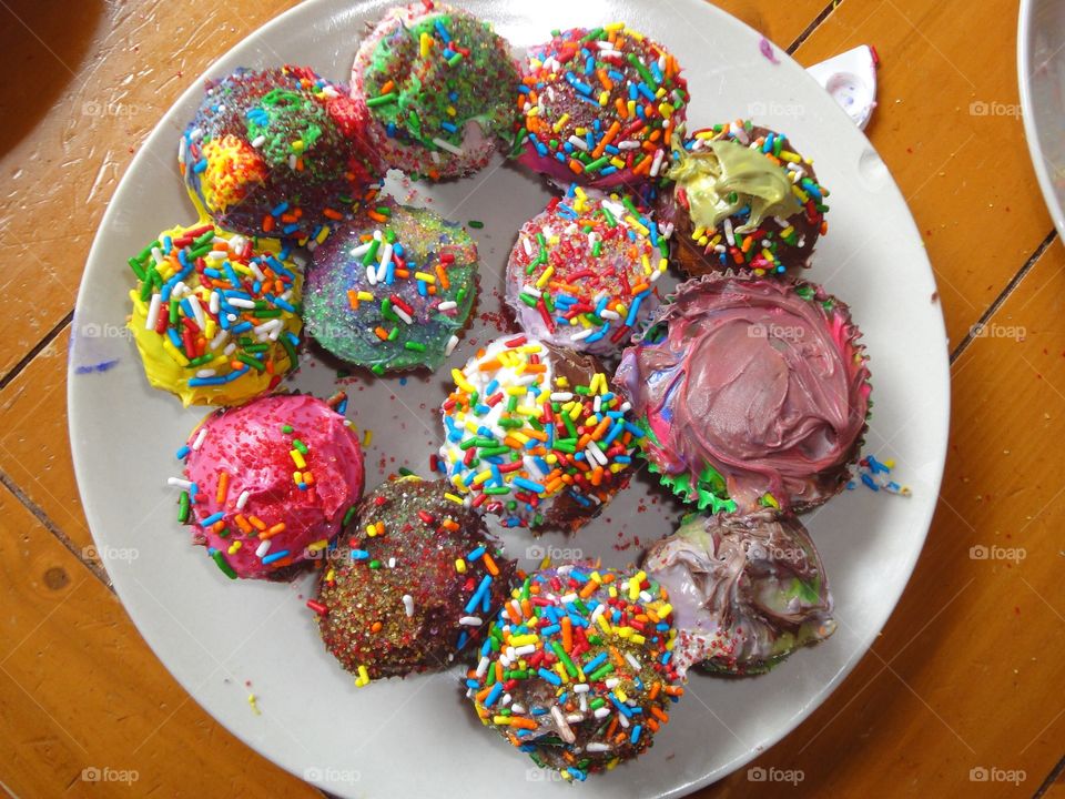 Fun cupcakes