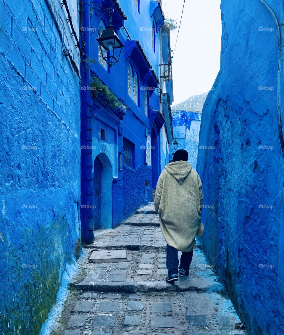 Chefchaouen morning morning Morocco 