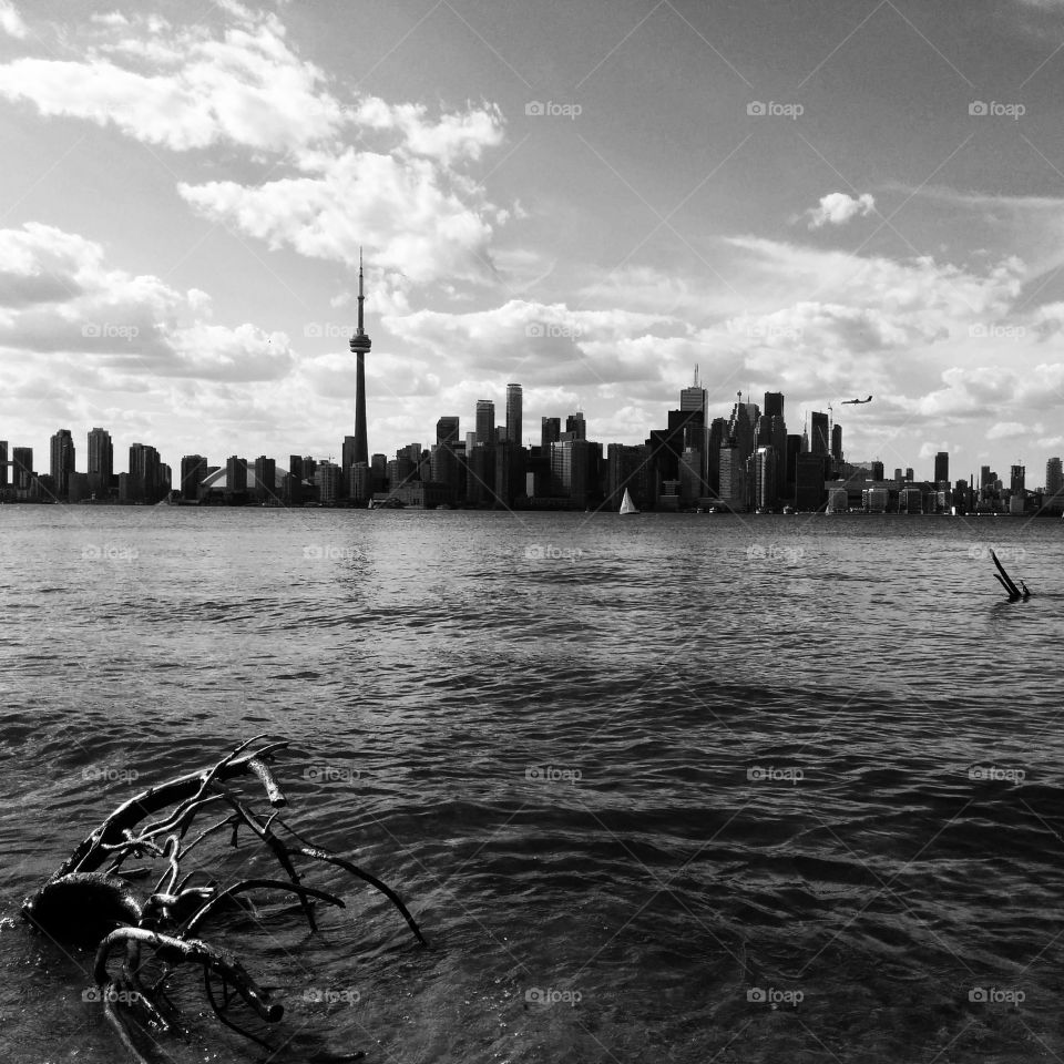 Toronto Skyline. From Toronto Island