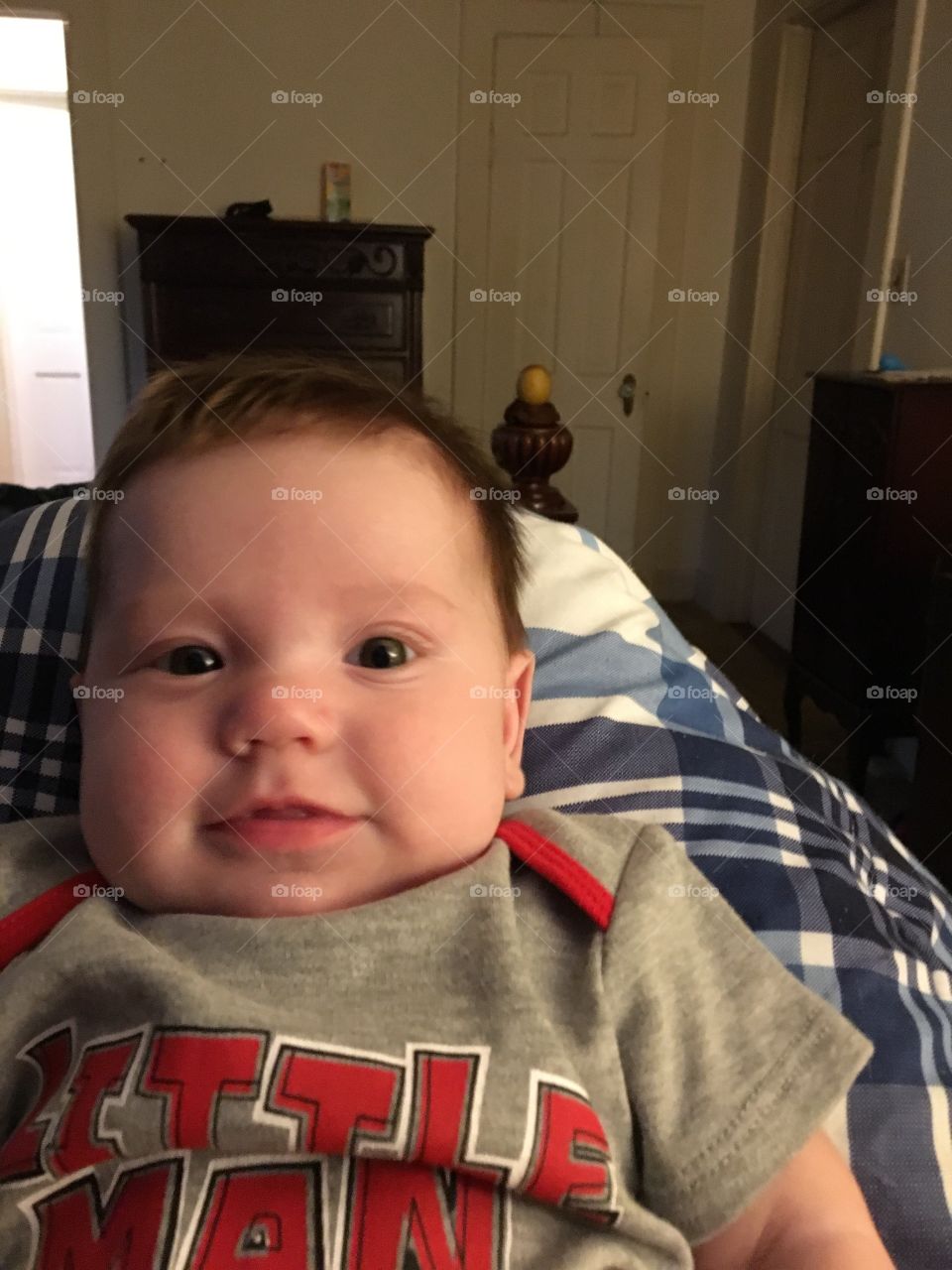 My gorgeous grandson 