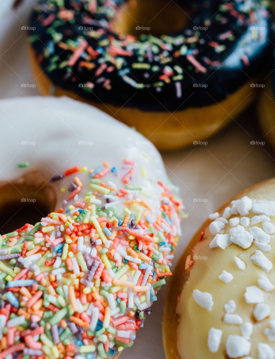 Close-up of donut