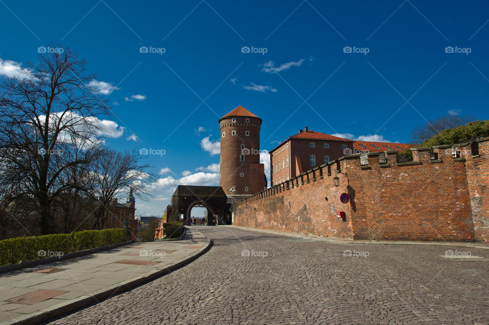 Krakow, Wawel Castle.