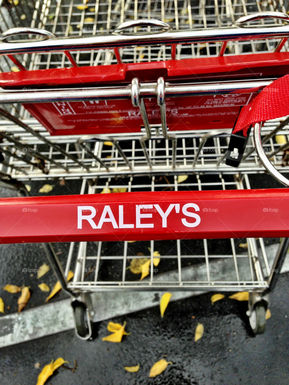 wet outside store cart by gene916