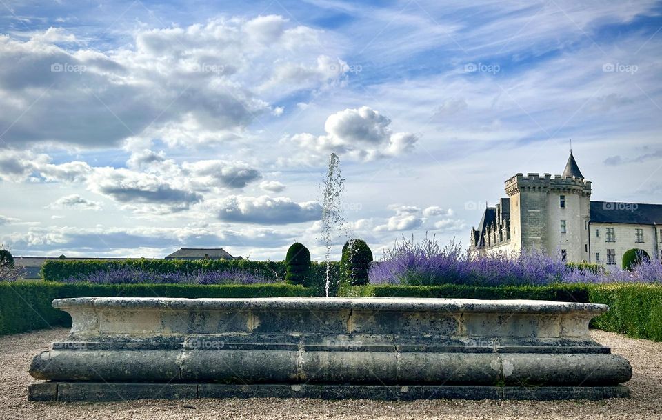 Jardin de Villandry , juillet 2023 . 