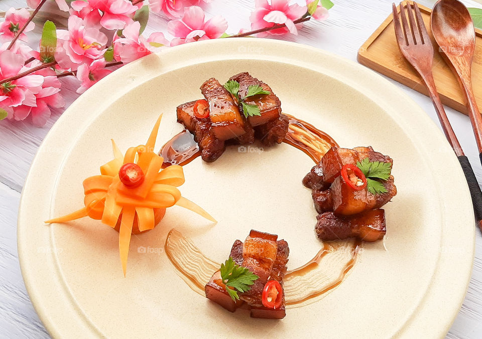 Chinese food, western food, breakfast, biscuits