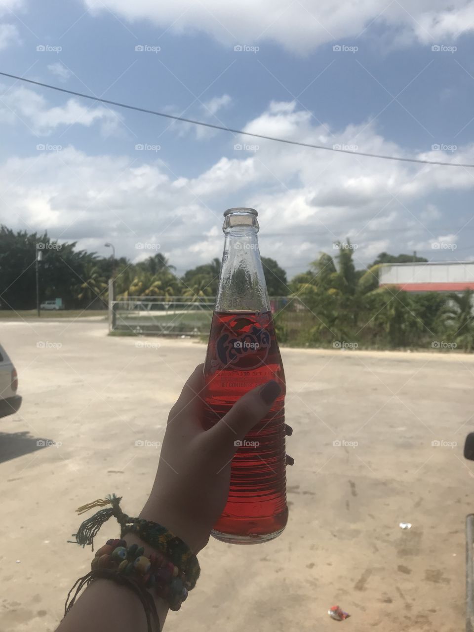 A travel favorite of mine: Fanta! You would be amazed by how many bottle caps lay around the streets of Belize. They only use glass bottles to sell Coke products. ~Orange Walk, Belize