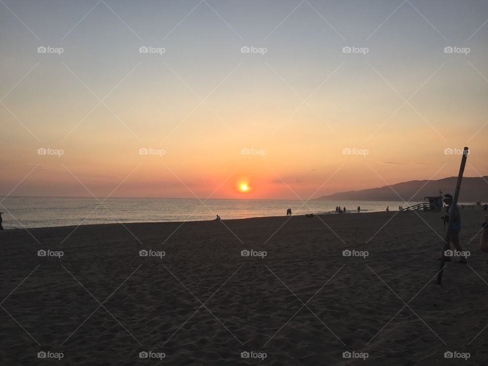 California sunset
