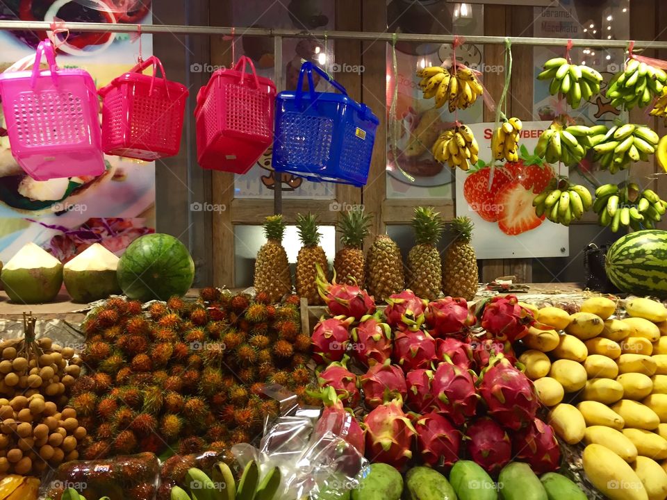 Tropical fruits 🍉🍓🍈