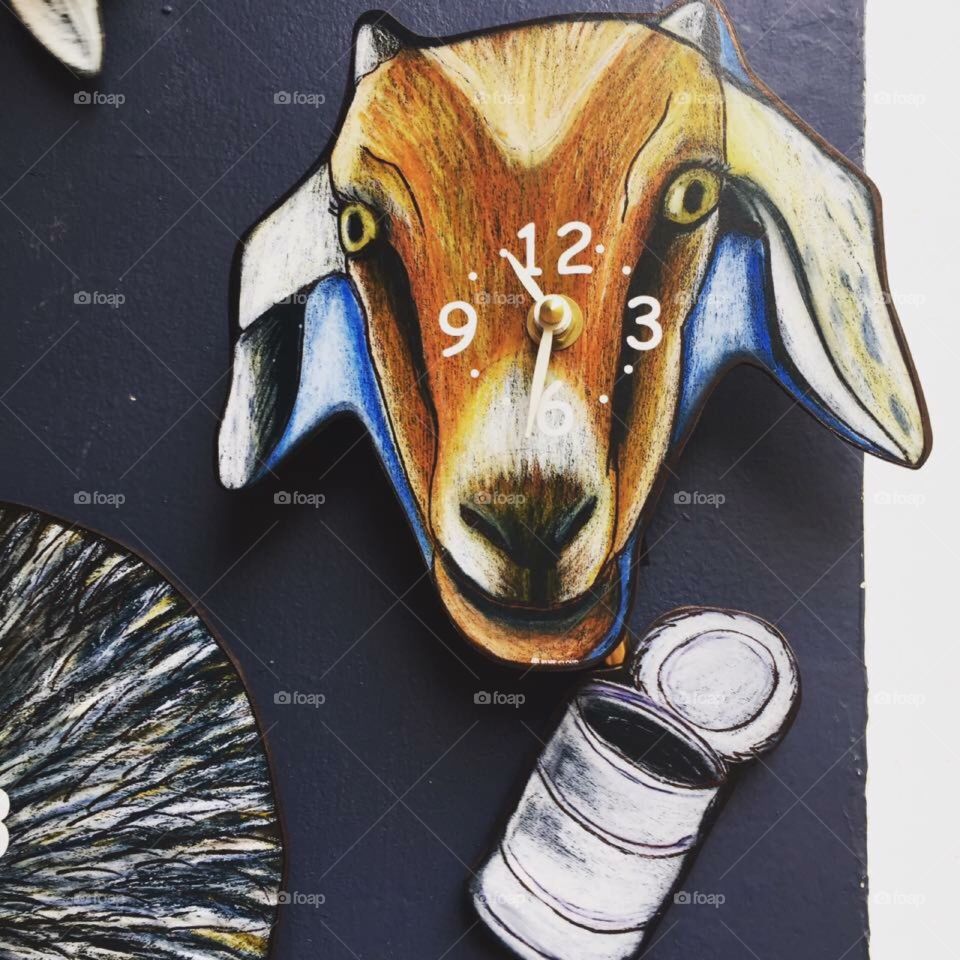 Tick tock goat clock🐐⏰