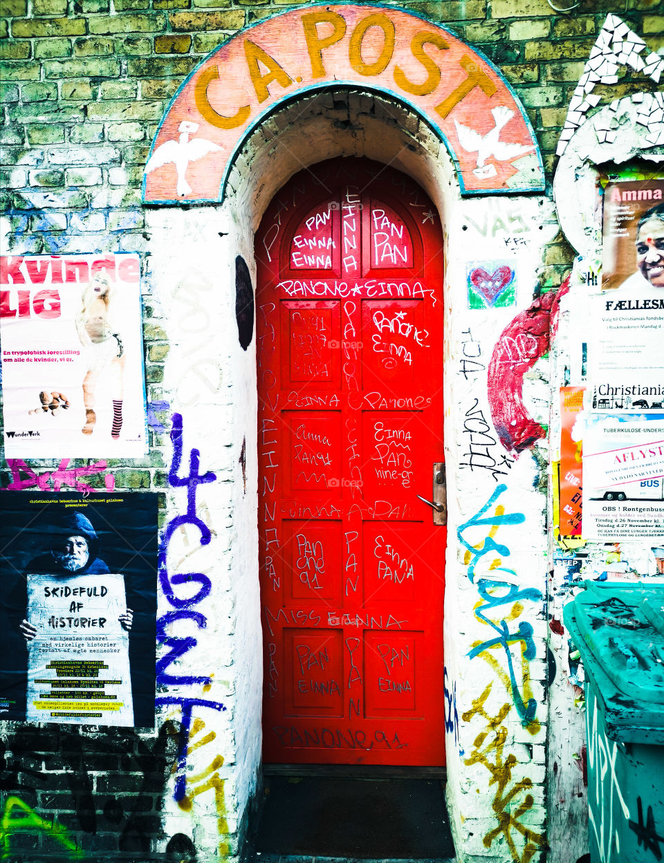 Red door