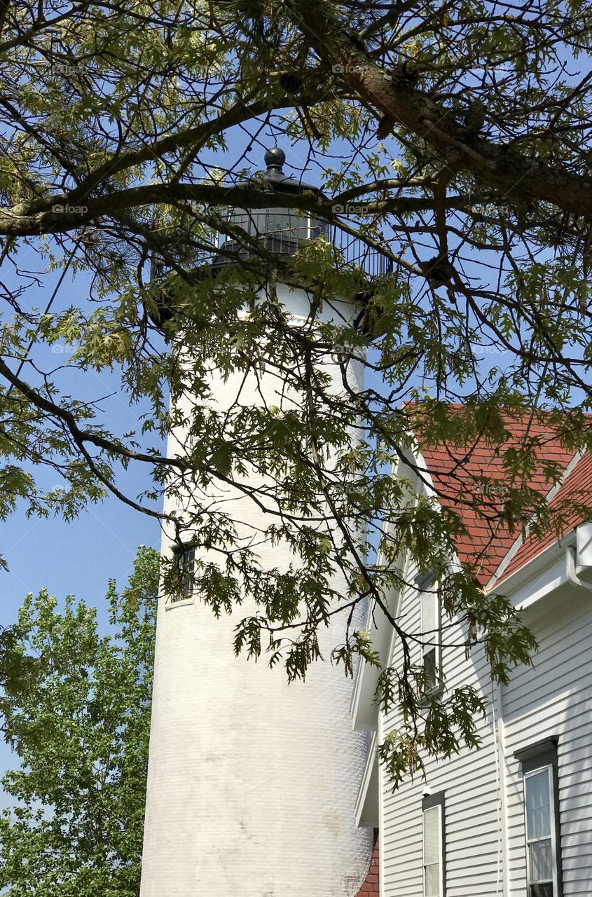 New England lighthouse 