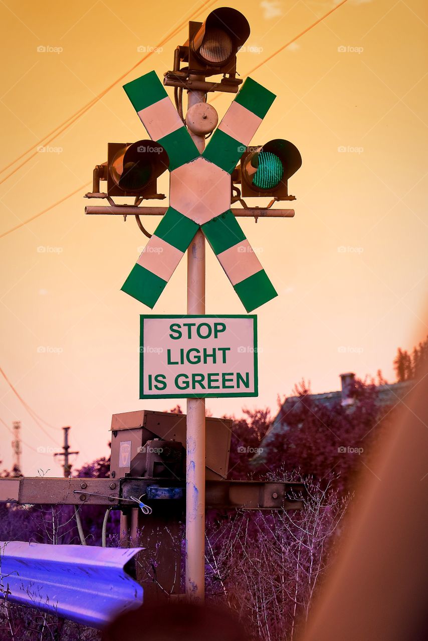Stop it's Green