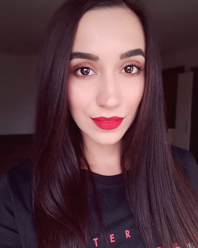 Huge smile