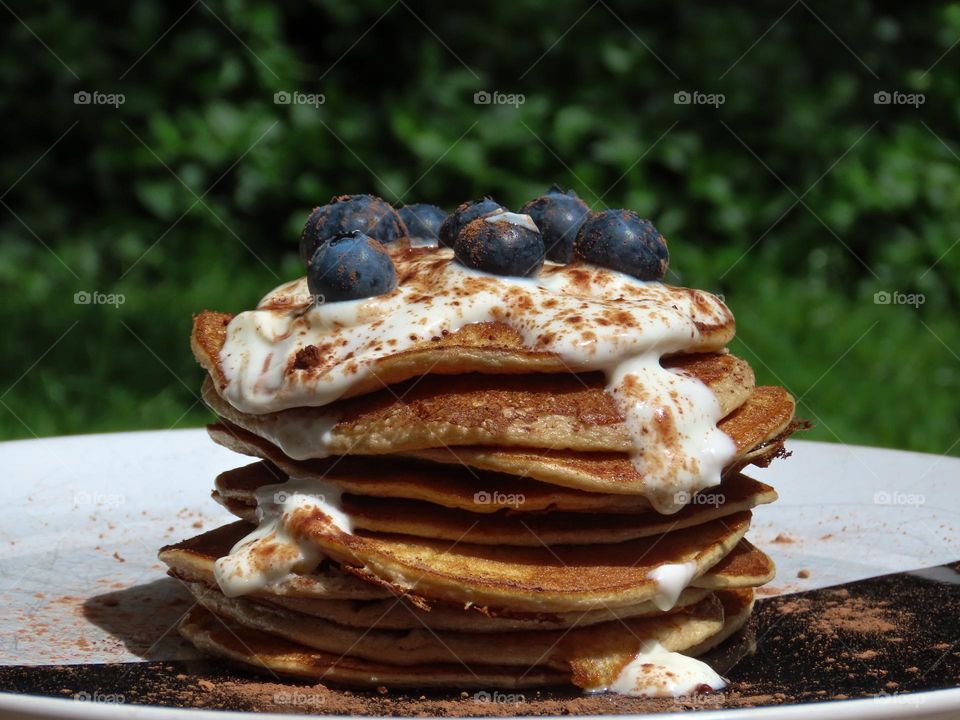 Stack of pancakes