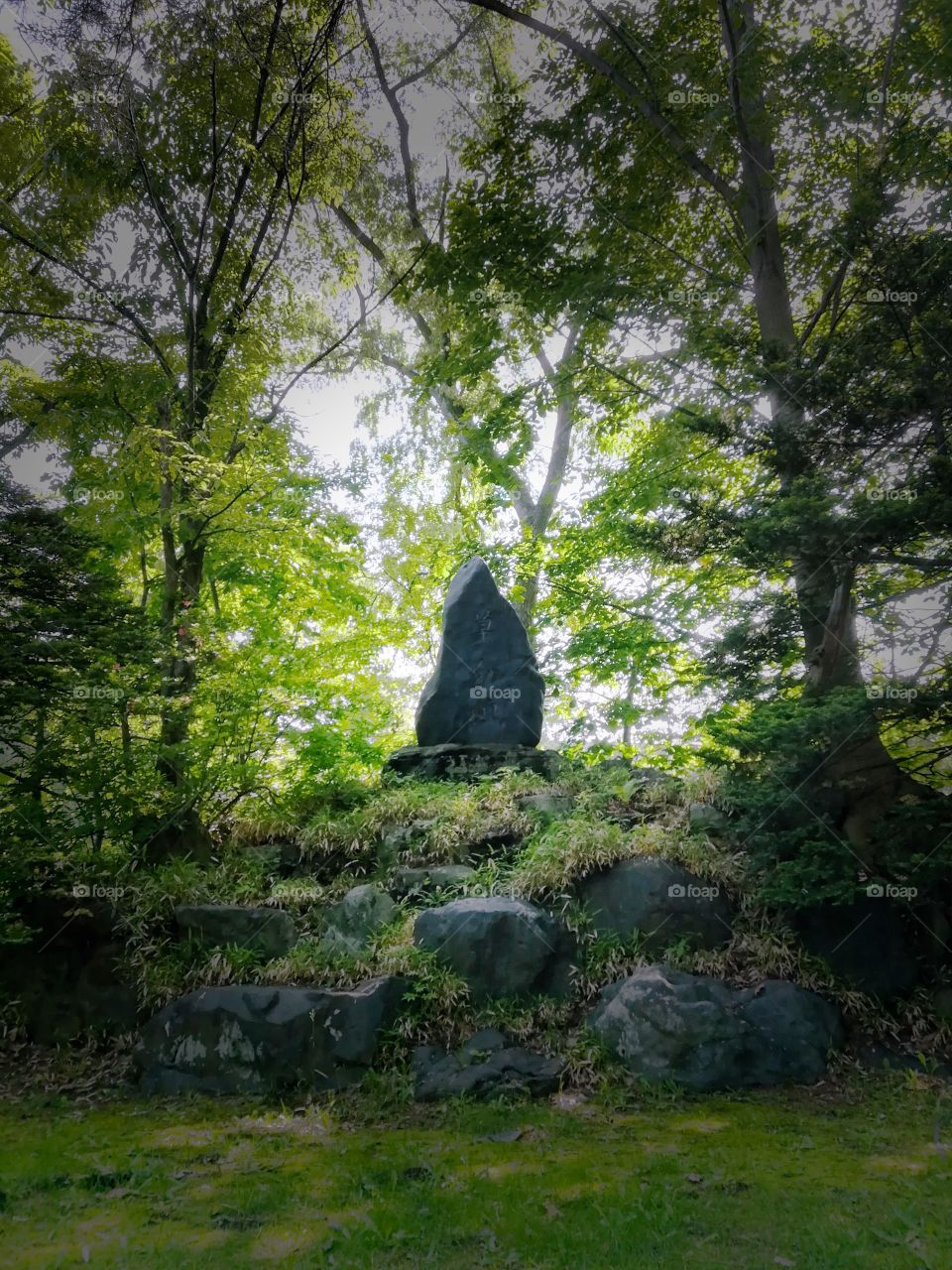 Stone monument