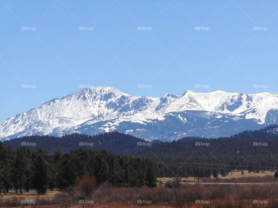 Beautiful pikes peak 